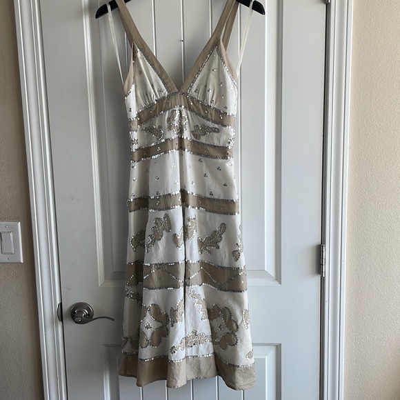 BCBGMAXAZRIA sequin summer dress size 6 gorgeous - Picture 10 of 10